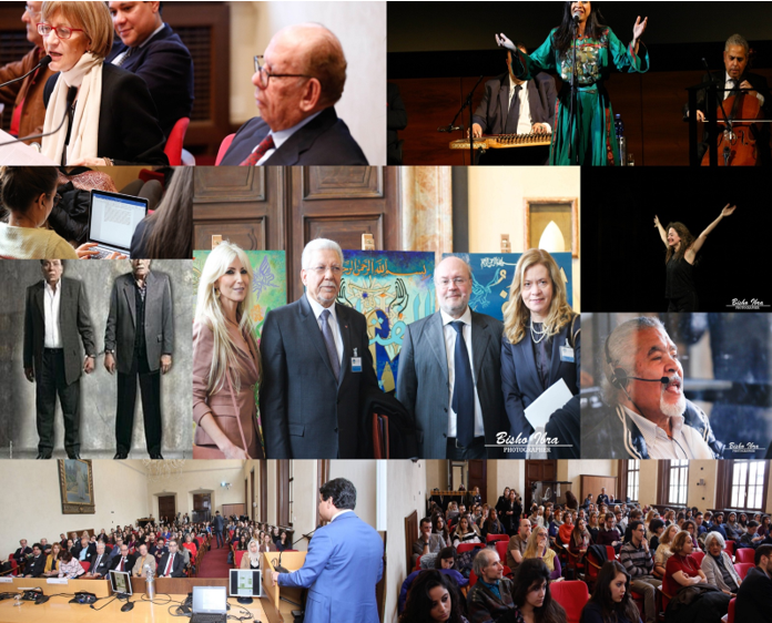 Conference for the promotion of Arabic language and culture festival poster